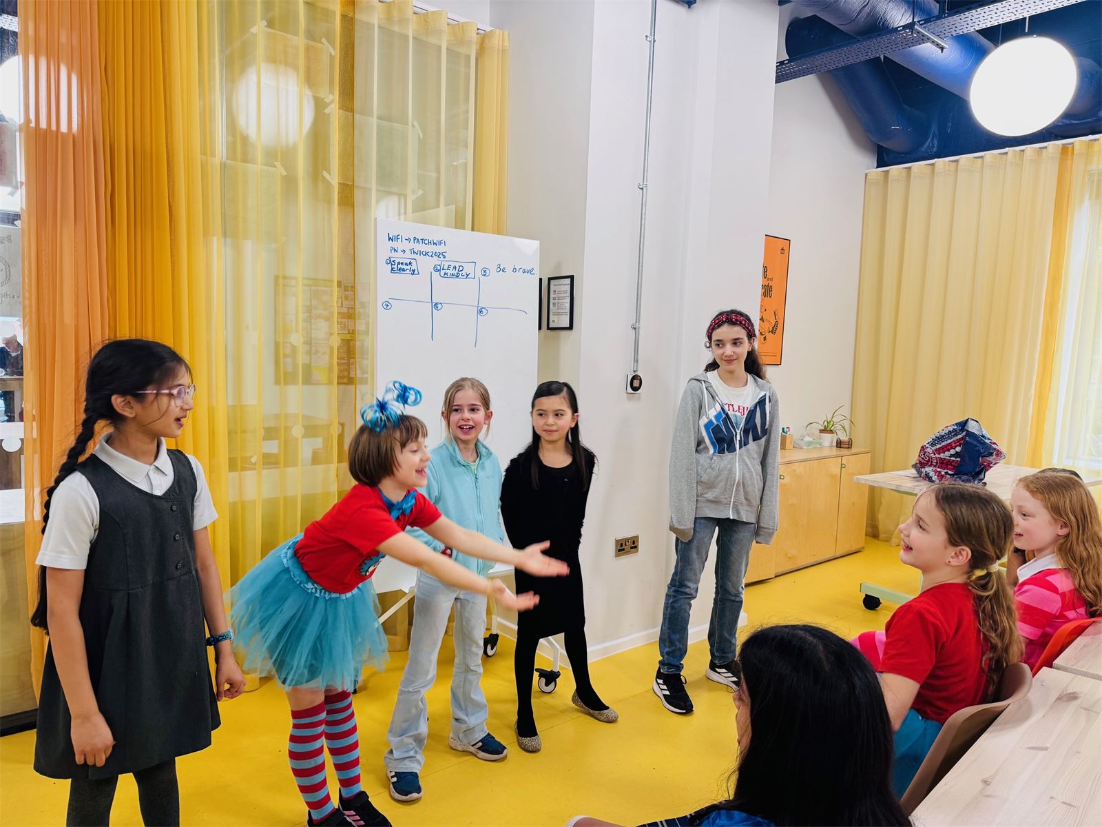 Children at a Configur Academy session